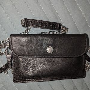 Rudsak Pouch with Silver Chain